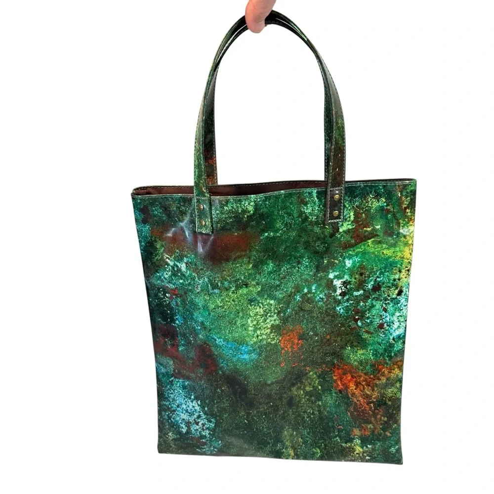 J.P. Gaultier x Kashiyama Acid Print Tote Multicolor Artistic Bag one-of-a-kind